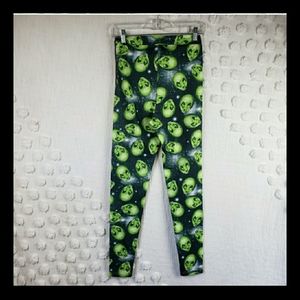 Iron Fist Alien Skull Leggings